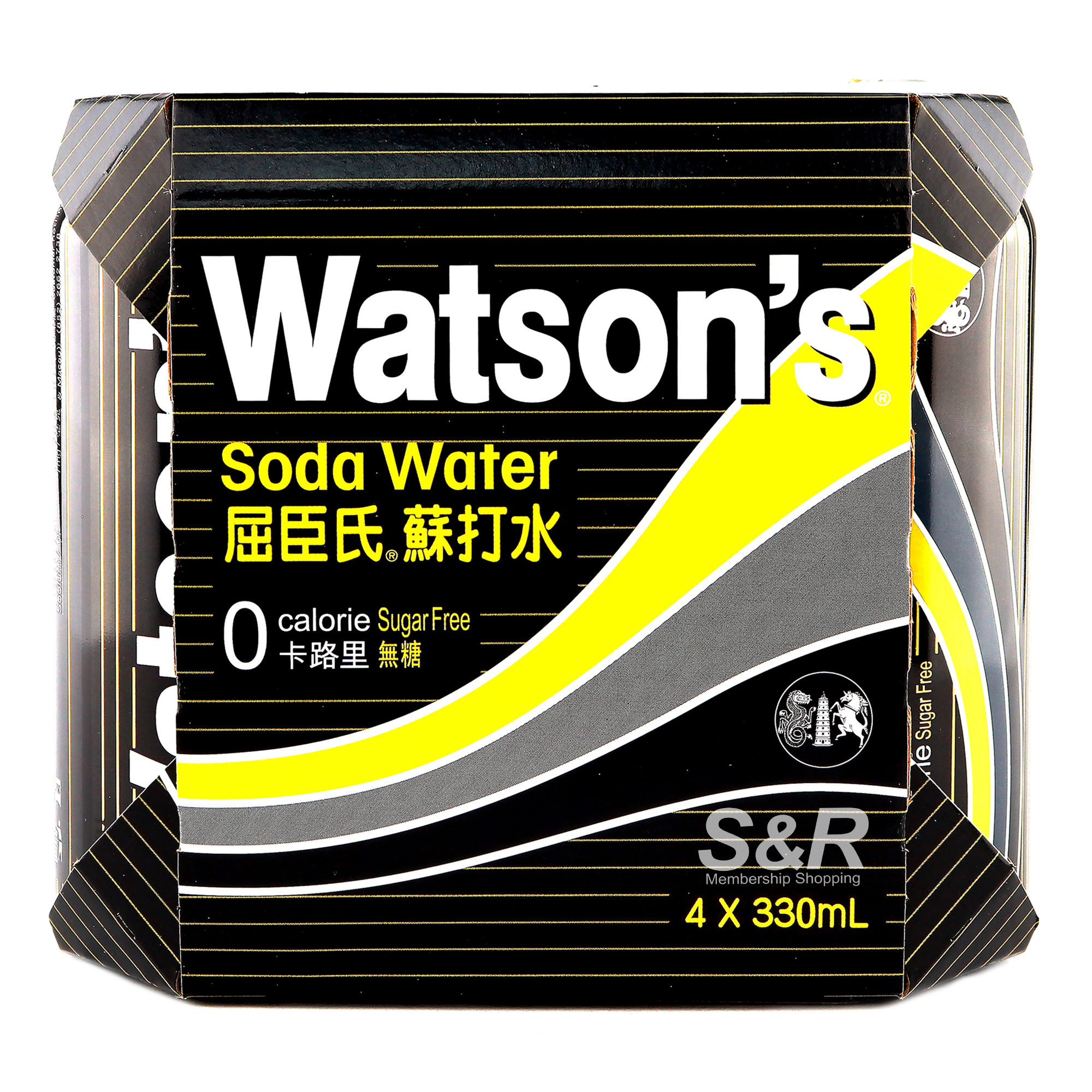 Watson's Soda Water 4 cans Watson's Soda Water 4 cans